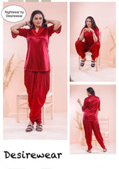 Patyala shalwar 2pcs night wear